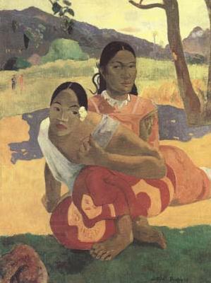 Paul Gauguin When will you Marry (Nafea faa ipoipo) (mk09) oil painting picture